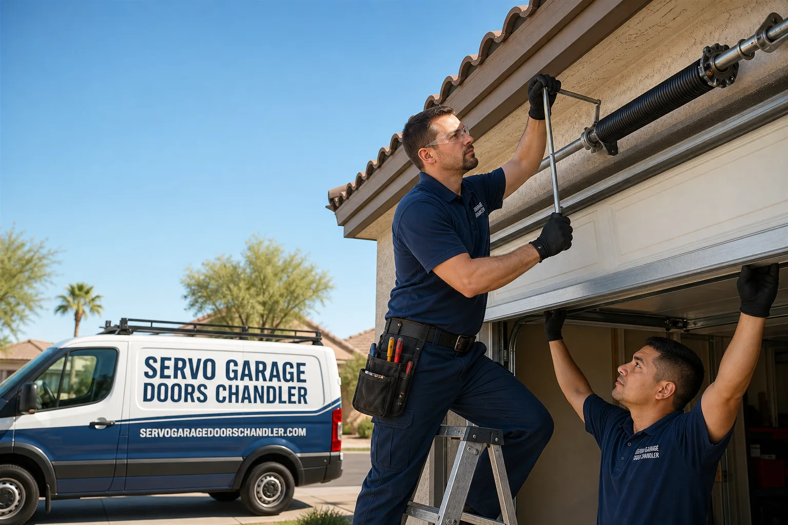 Servo Garage Doors Chandler garage door team